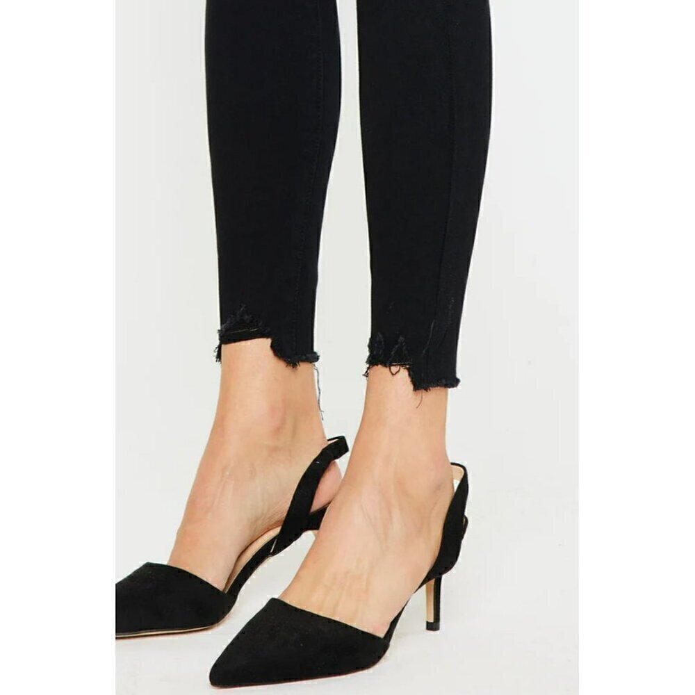 KanCan Greyson High Rise Super Skinny Jeans Black 7273BK 9/28 - Picture 7 of 8